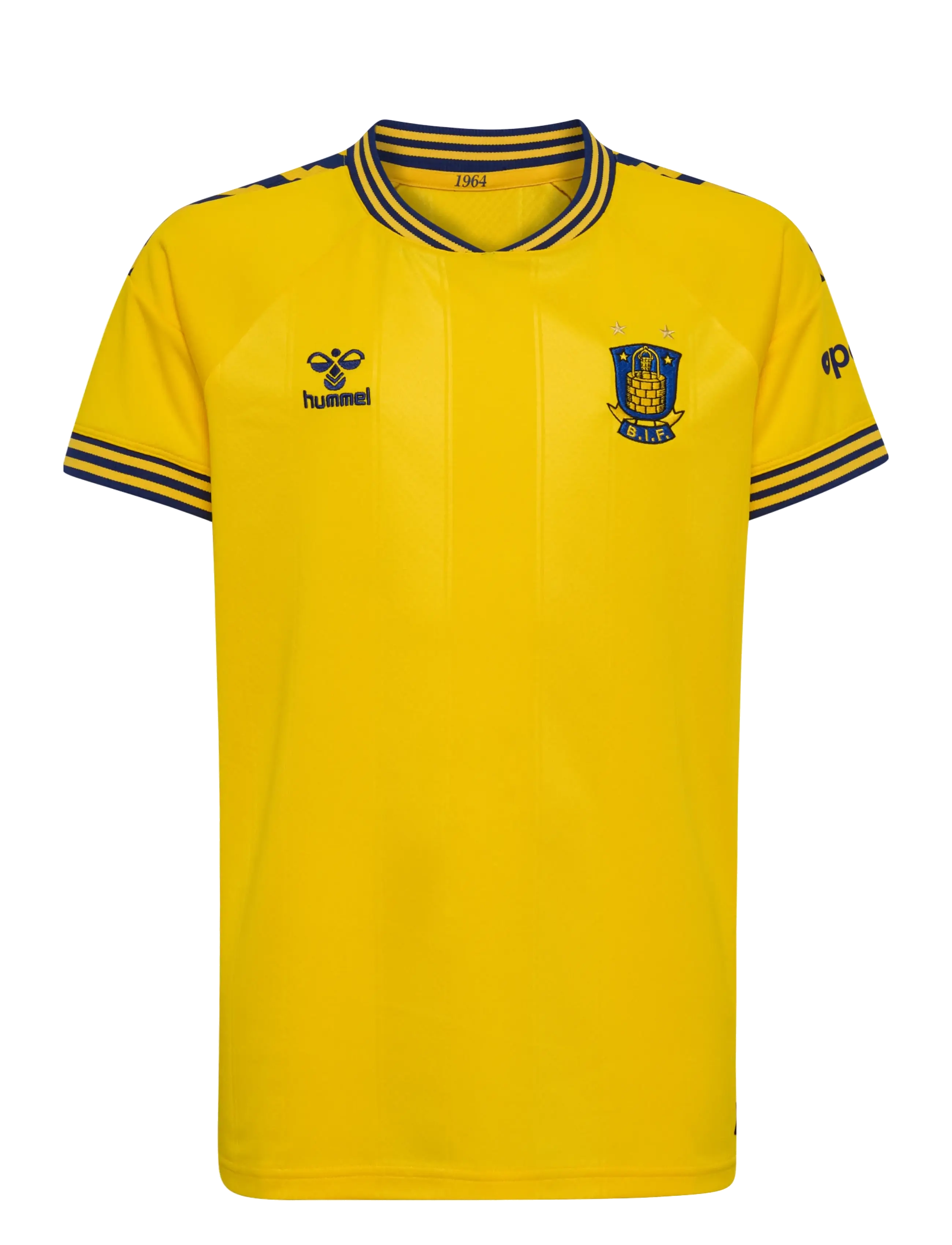 Hummel - Brøndby IF 26/27 HOME JERSEY S/S KIDS - sportstoppe - lemon - 2