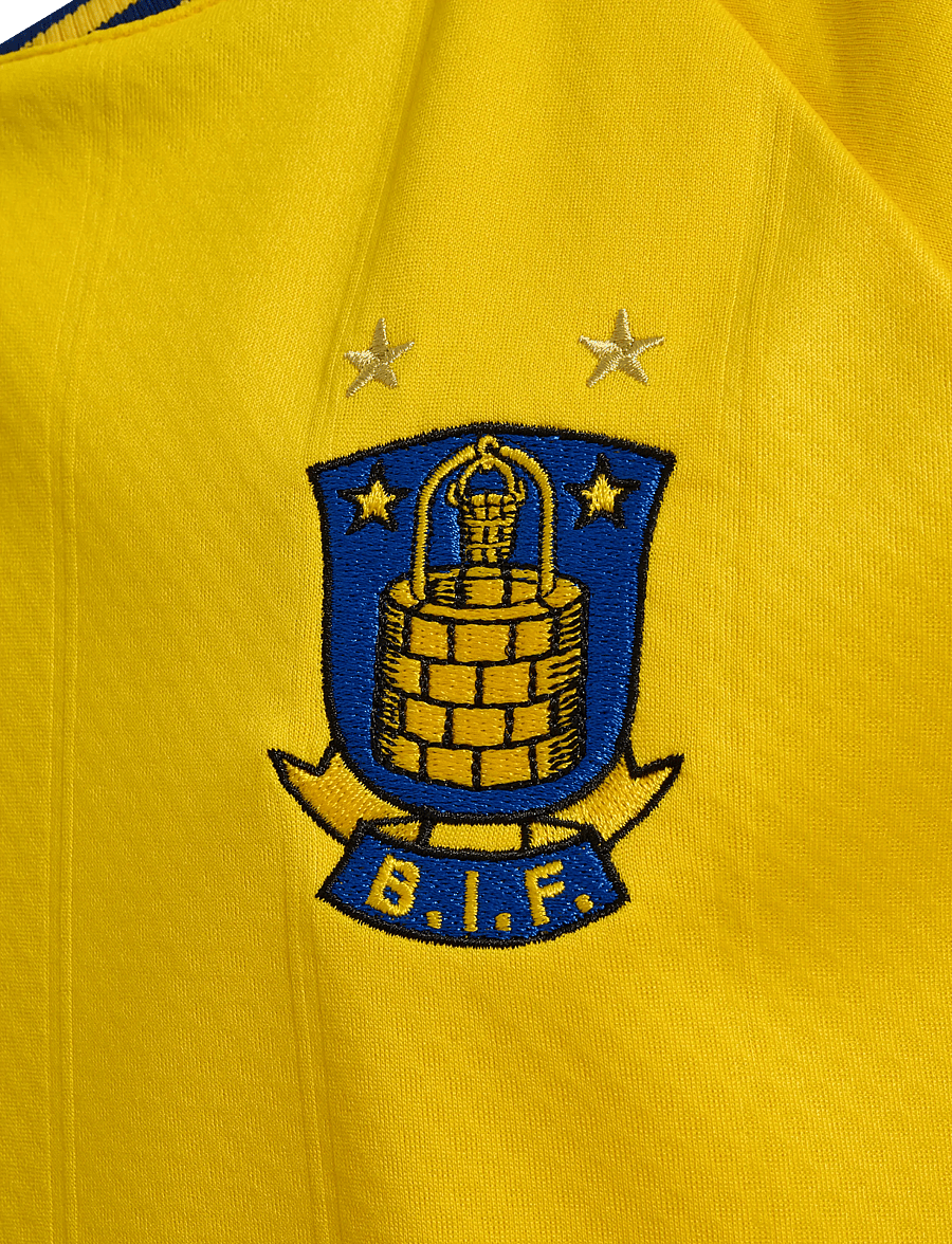 Hummel - Brøndby IF 26/27 HOME JERSEY S/S KIDS - sportstoppe - lemon - 3