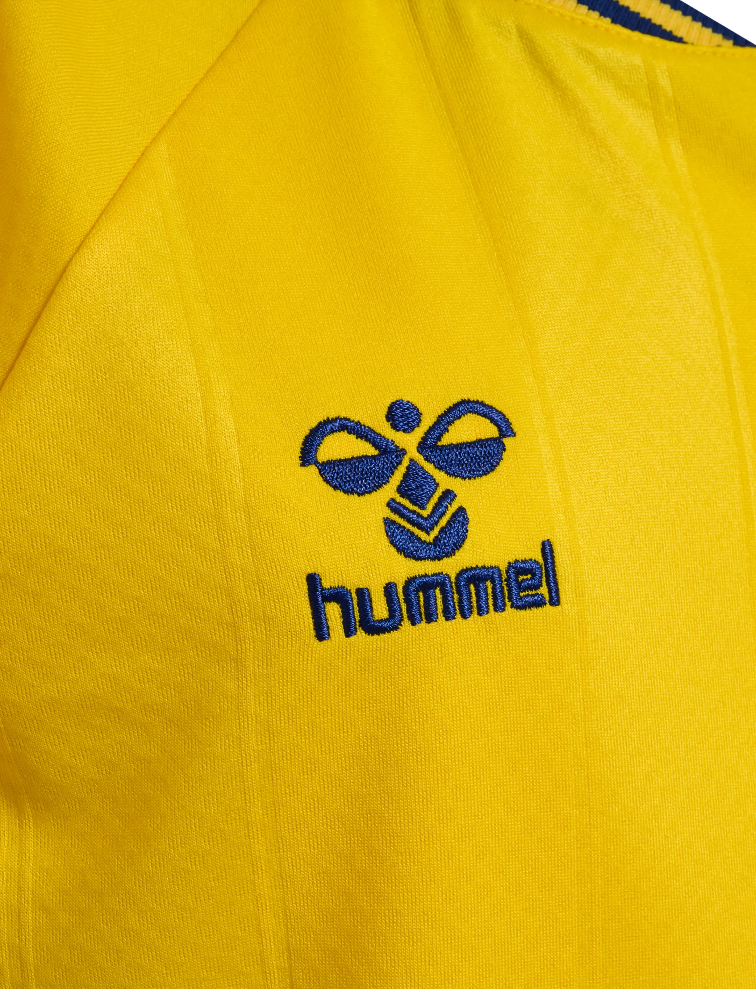 Hummel - Brøndby IF 26/27 HOME JERSEY S/S KIDS - sportstoppe - lemon - 4