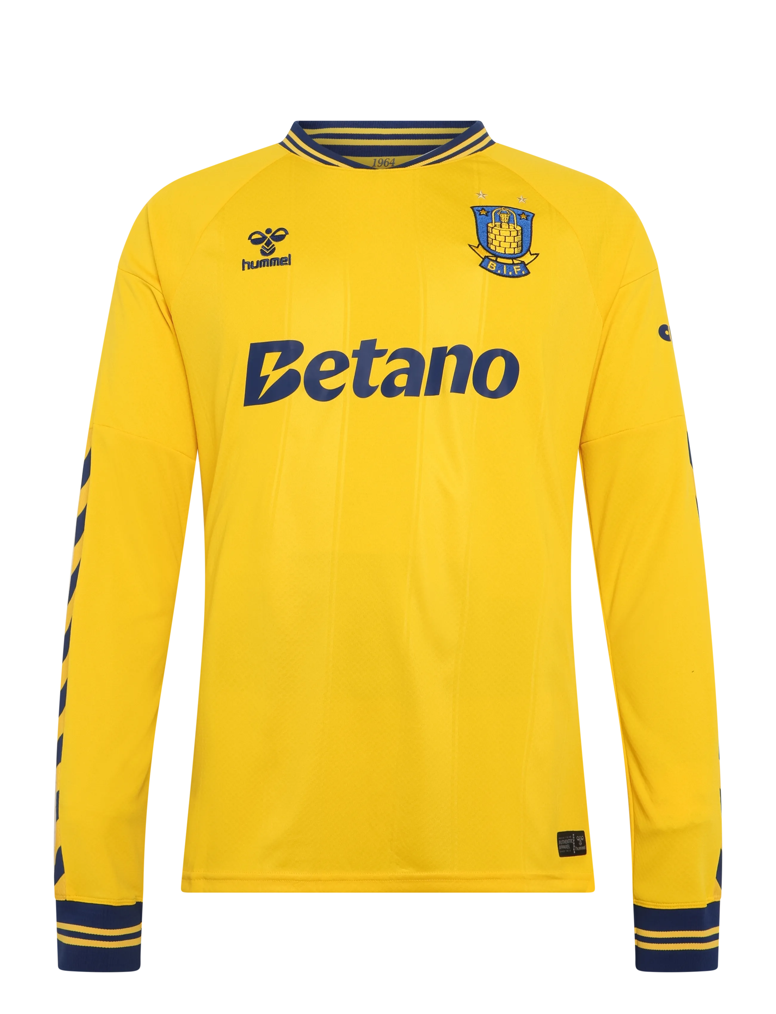 Hummel BIF 26/27 HOME JERSEY L/S - Hummel - LEMON / yellow