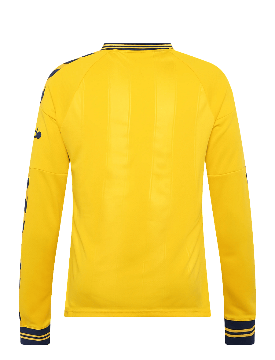 Hummel - BIF 26/27 HOME JERSEY L/S - football shirts - lemon - 1