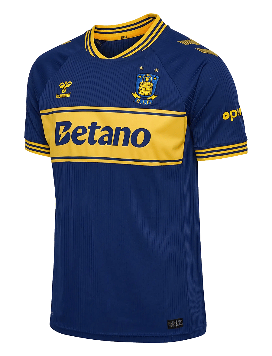 Hummel - BIF 26/27 AWAY JERSEY S/S - fotbollströjor - blue depths - 0