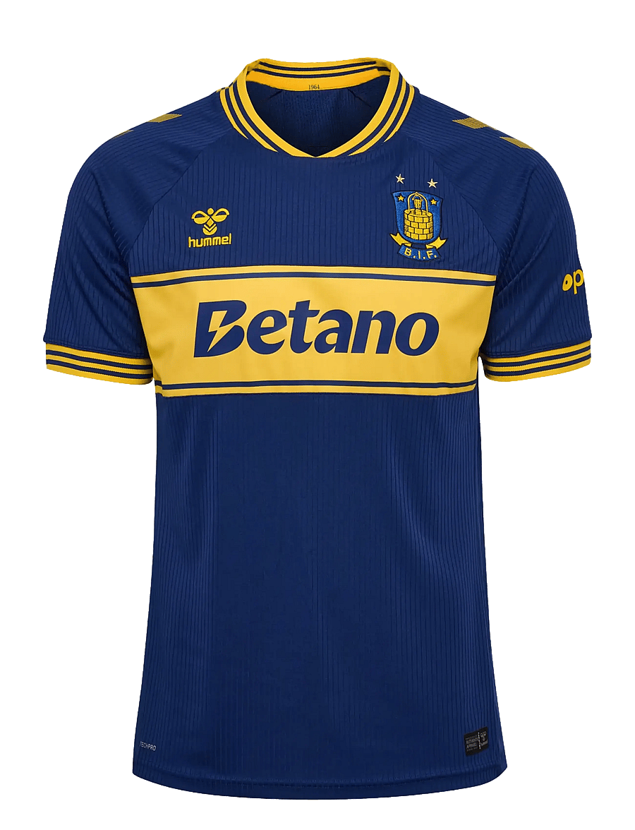 Hummel - BIF 26/27 AWAY JERSEY S/S - fotbollströjor - blue depths - 1