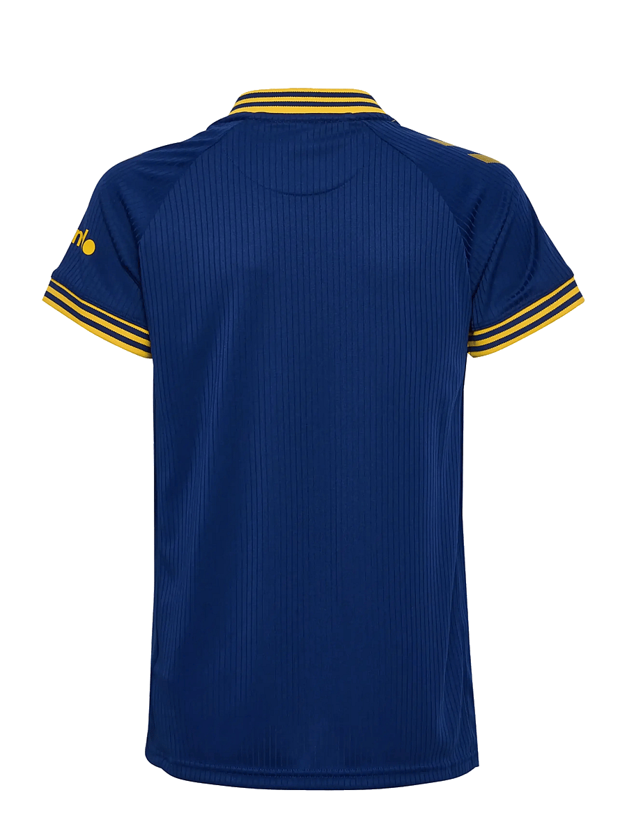 Hummel - BIF 26/27 AWAY JERSEY S/S KIDS - sportoberteile - blue depths - 2