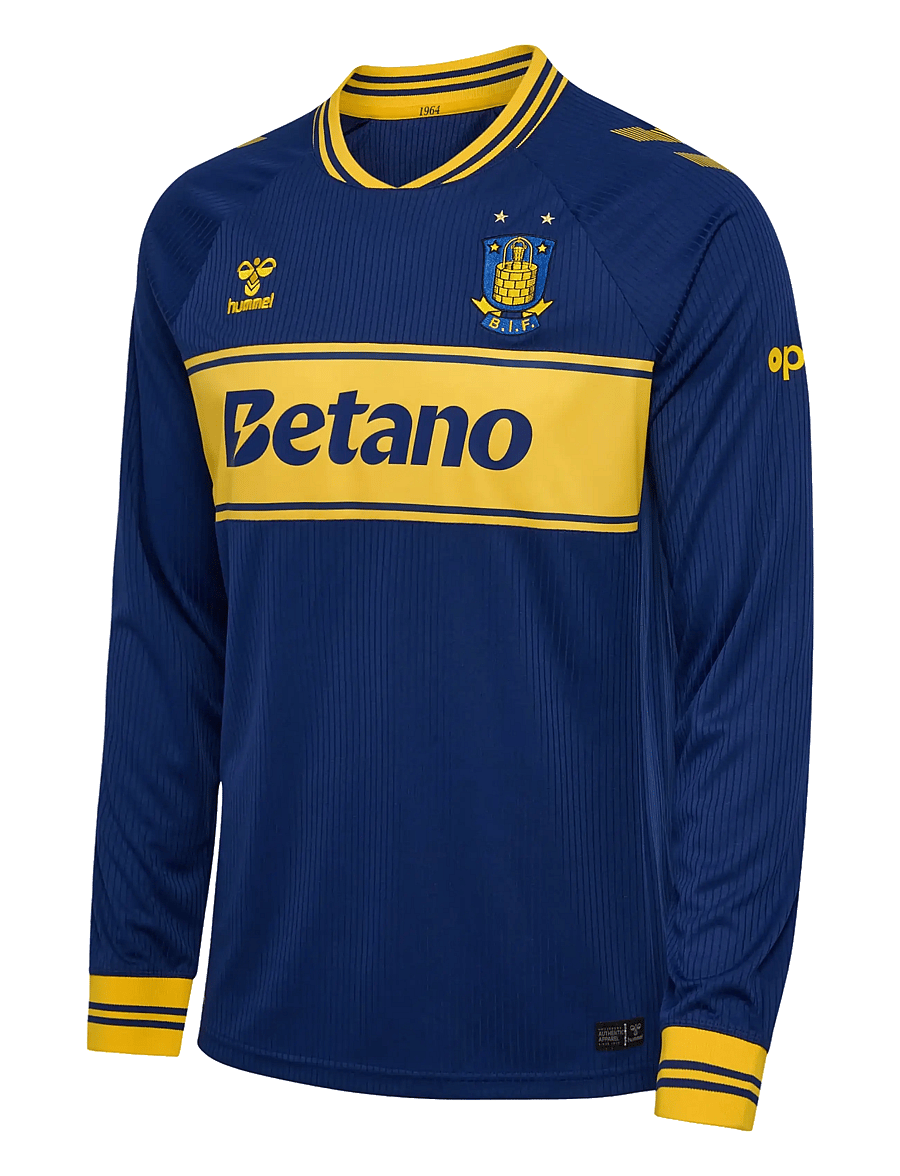 Hummel - BIF 26/27 AWAY JERSEY L/S - fotbollströjor - blue depths - 0
