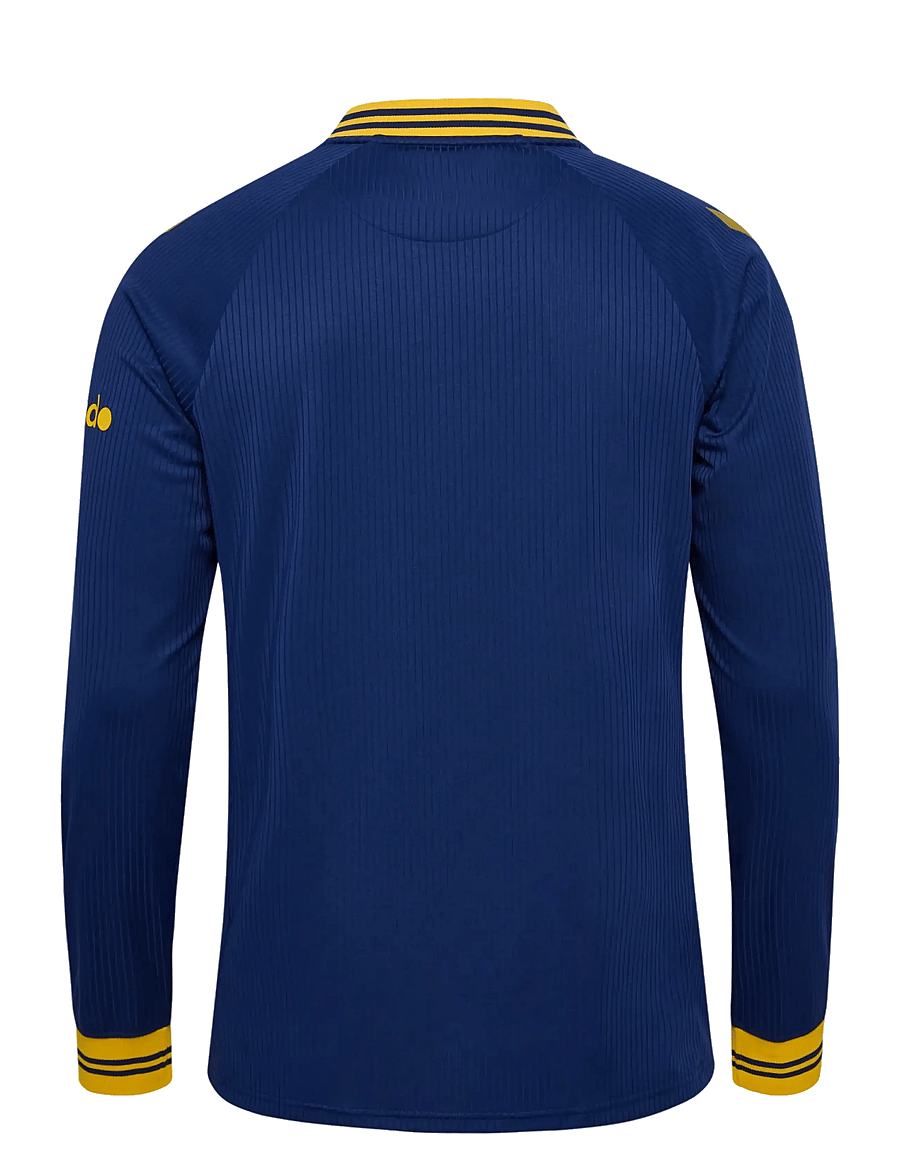 Hummel - BIF 26/27 AWAY JERSEY L/S - fotbollströjor - blue depths - 2