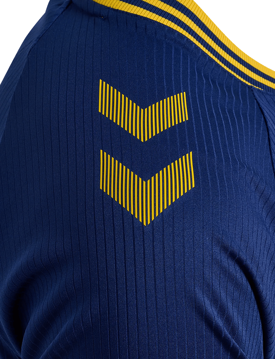 Hummel - BIF 26/27 AWAY JERSEY L/S - fotbollströjor - blue depths - 4