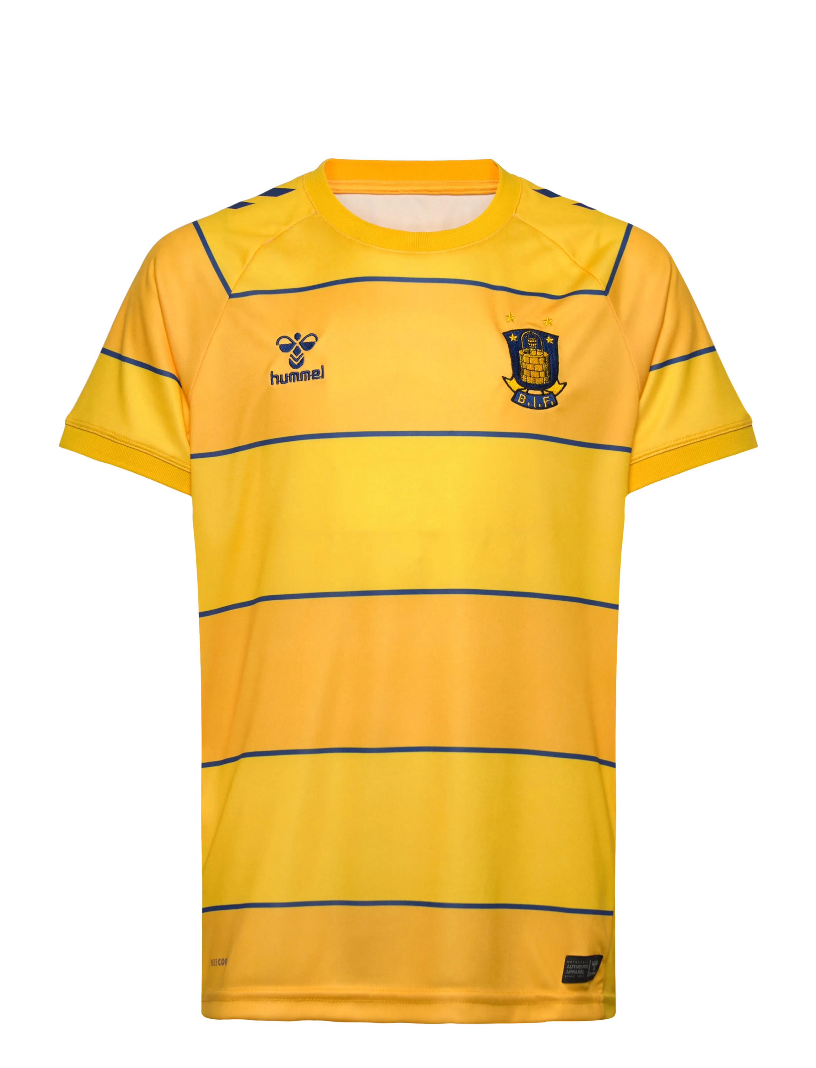 Hummel Bif 25/26 Women Home Jersey S/S Kid, 164, Yellow, T-Shirts > Fodboldtrøjer, Børn