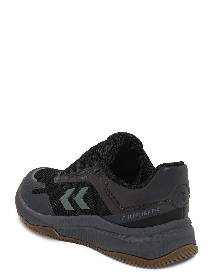 Hummel - TOPFLIGHT PRO LC JR - matalavartiset tennarit - anthracite - 1