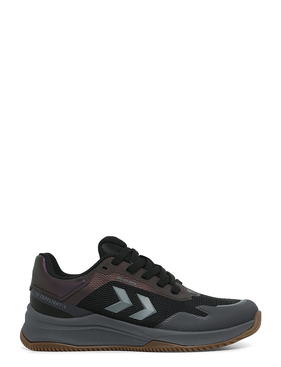 Hummel - TOPFLIGHT PRO LC JR - matalavartiset tennarit - anthracite - 2