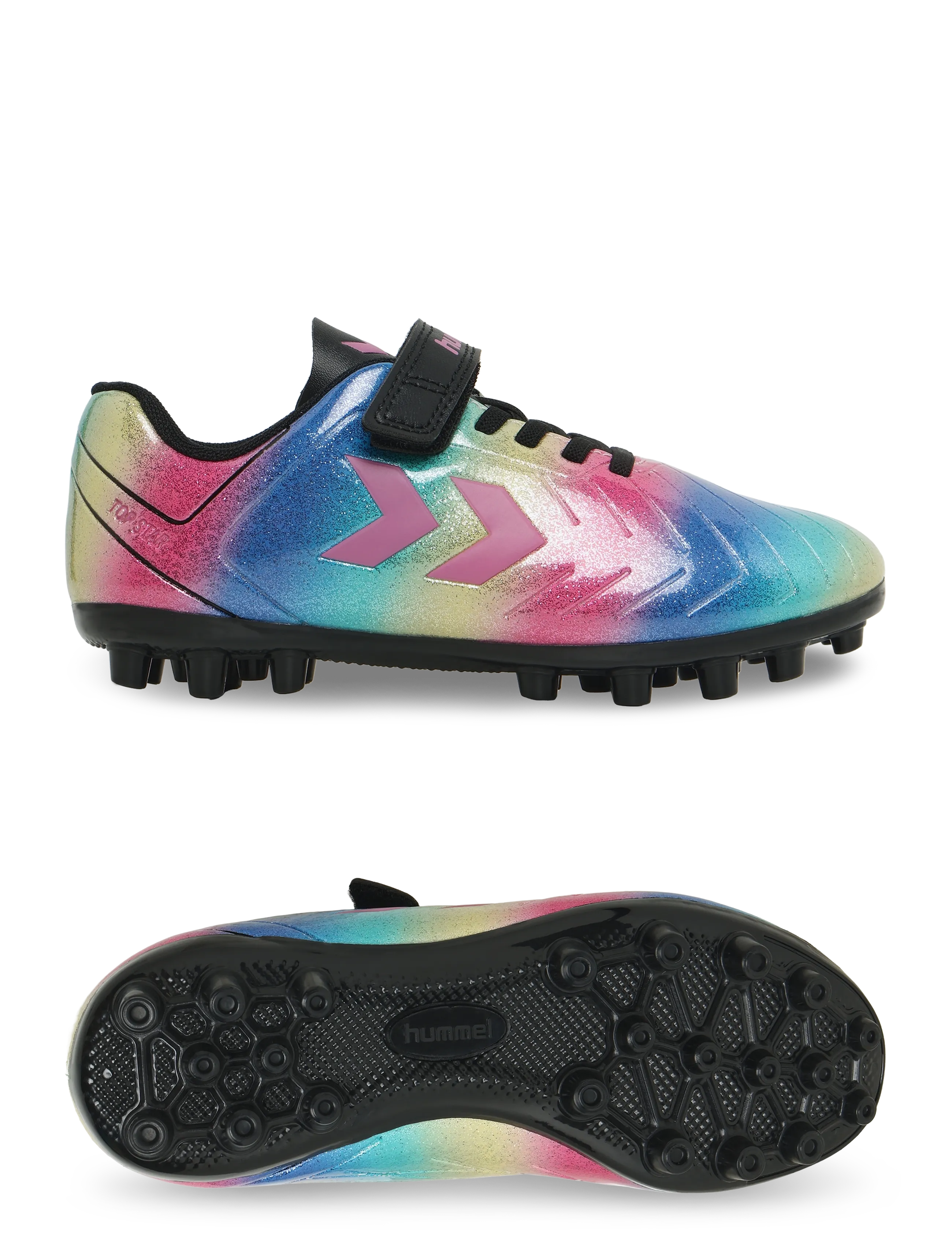 Hummel TOP STAR M.G. VC 2.0 JR - Fußballschuhe - PINK-A-BOO / multi