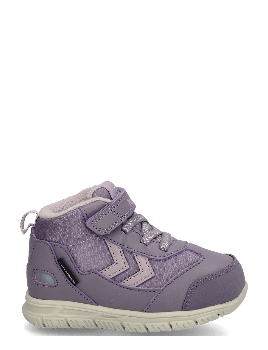 Hummel - CROSSLITE WINTER MID TEX INFANT - schuhe - gray ridge - 2