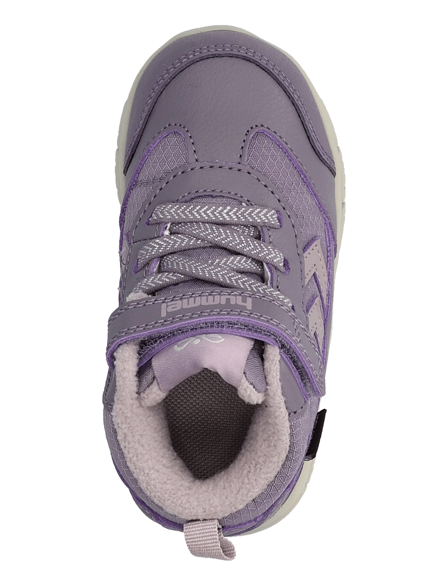 Hummel - CROSSLITE WINTER MID TEX INFANT - schuhe - gray ridge - 3