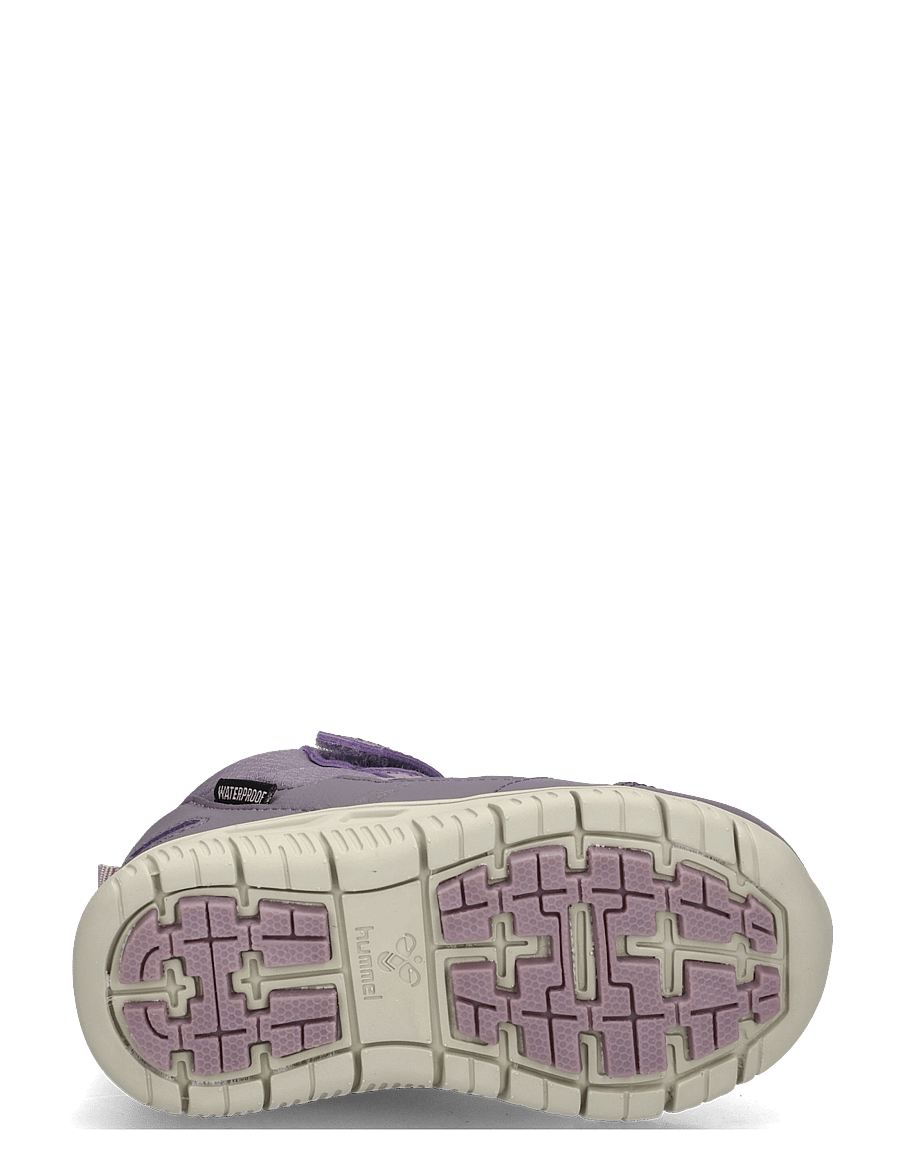 Hummel - CROSSLITE WINTER MID TEX INFANT - schuhe - gray ridge - 4