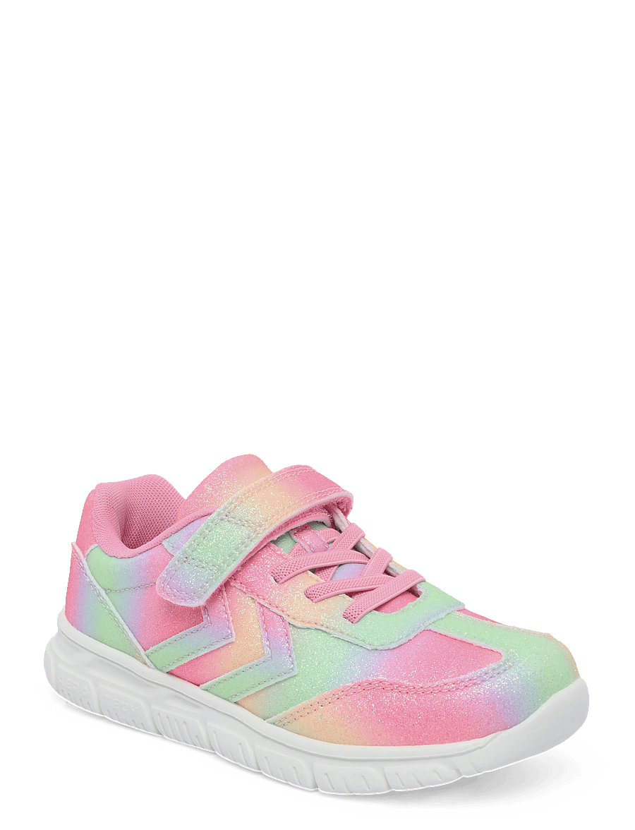Hummel - CROSSLITE GLITTER 2.0 JR - lave sneakers - multi colour red/yellow/green - 0