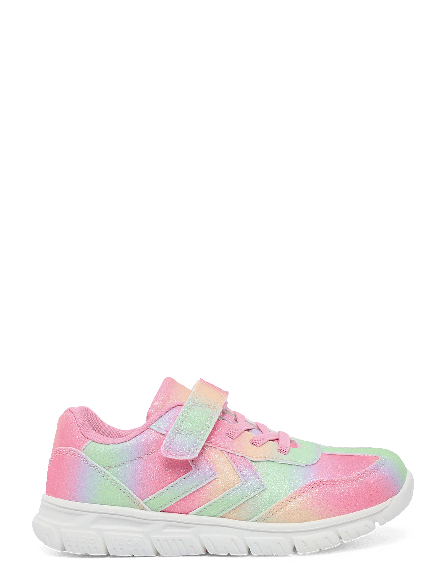 Hummel - CROSSLITE GLITTER 2.0 JR - lave sneakers - multi colour red/yellow/green - 2