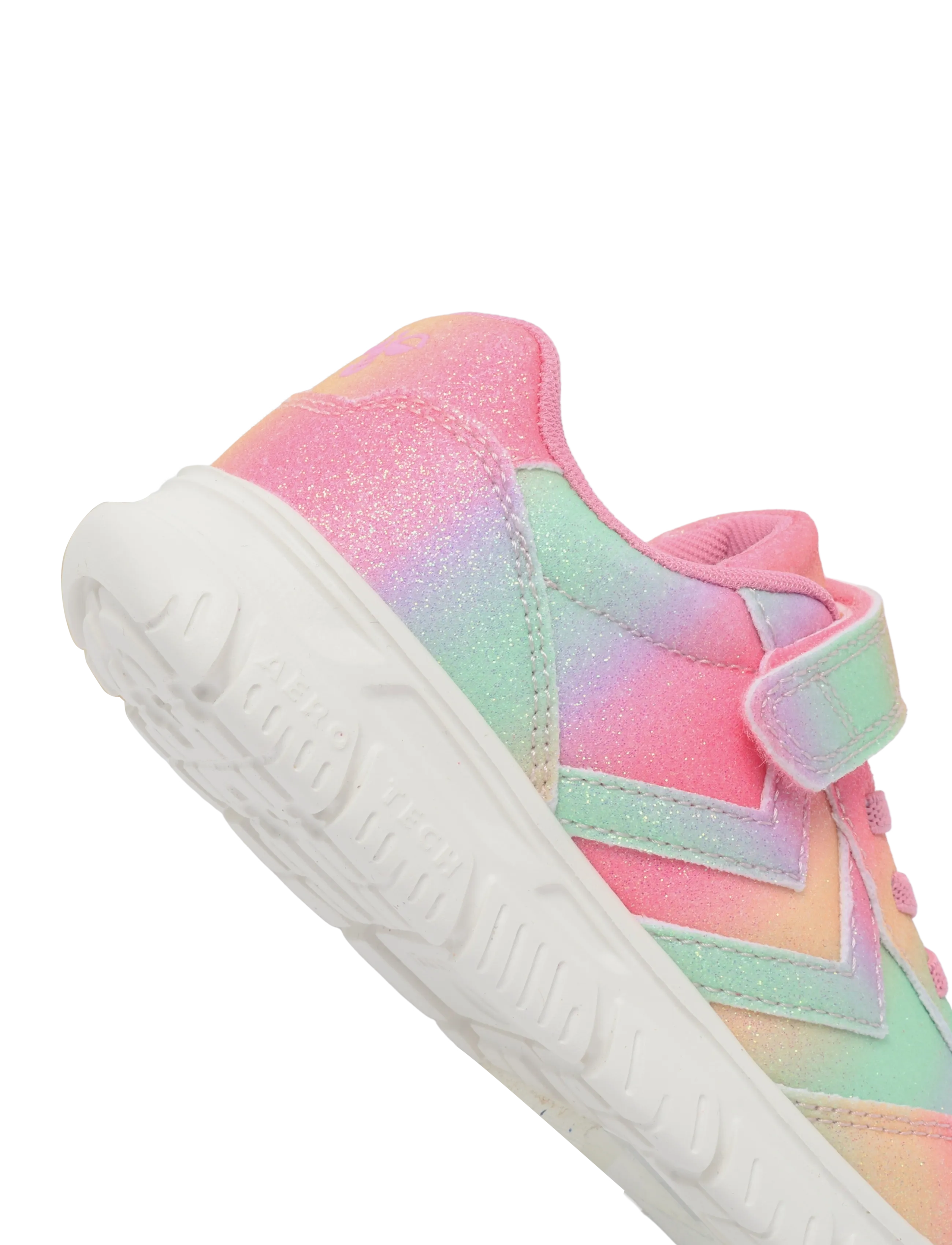 Hummel - CROSSLITE GLITTER 2.0 JR - lave sneakers - multi colour red/yellow/green - 5