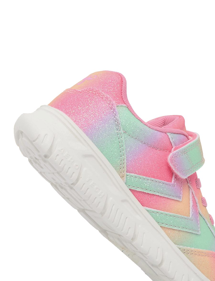 Hummel - CROSSLITE GLITTER 2.0 JR - lave sneakers - multi colour red/yellow/green - 5
