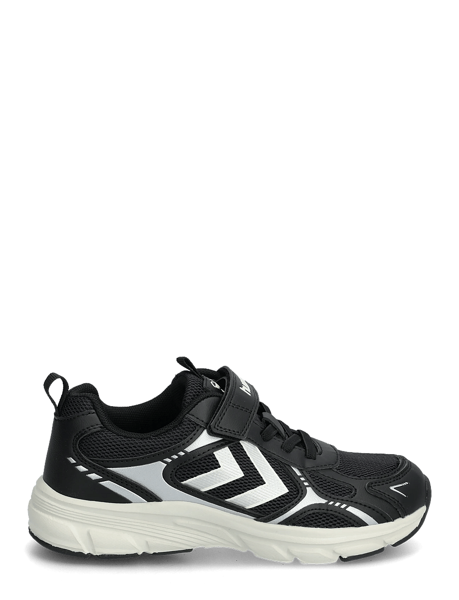 Hummel - EFFORT ONE VC JR - låga sneakers - black/silver - 1