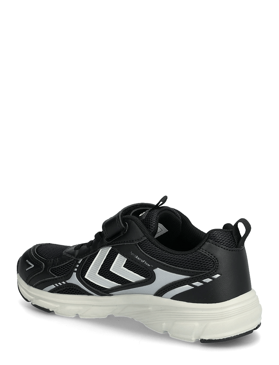 Hummel - EFFORT ONE VC JR - låga sneakers - black/silver - 2