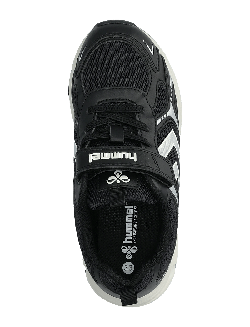 Hummel - EFFORT ONE VC JR - lave sneakers - black/silver - 3