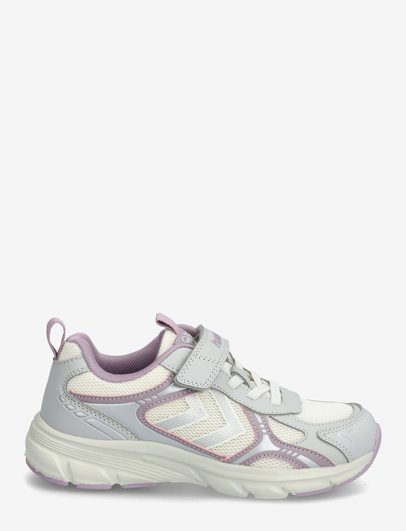 Hummel - EFFORT ONE VC JR - lave sneakers - marshmallow/silver - 1