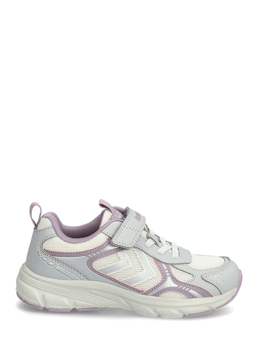 Hummel - EFFORT ONE VC JR - baskets basses - marshmallow/silver - 1