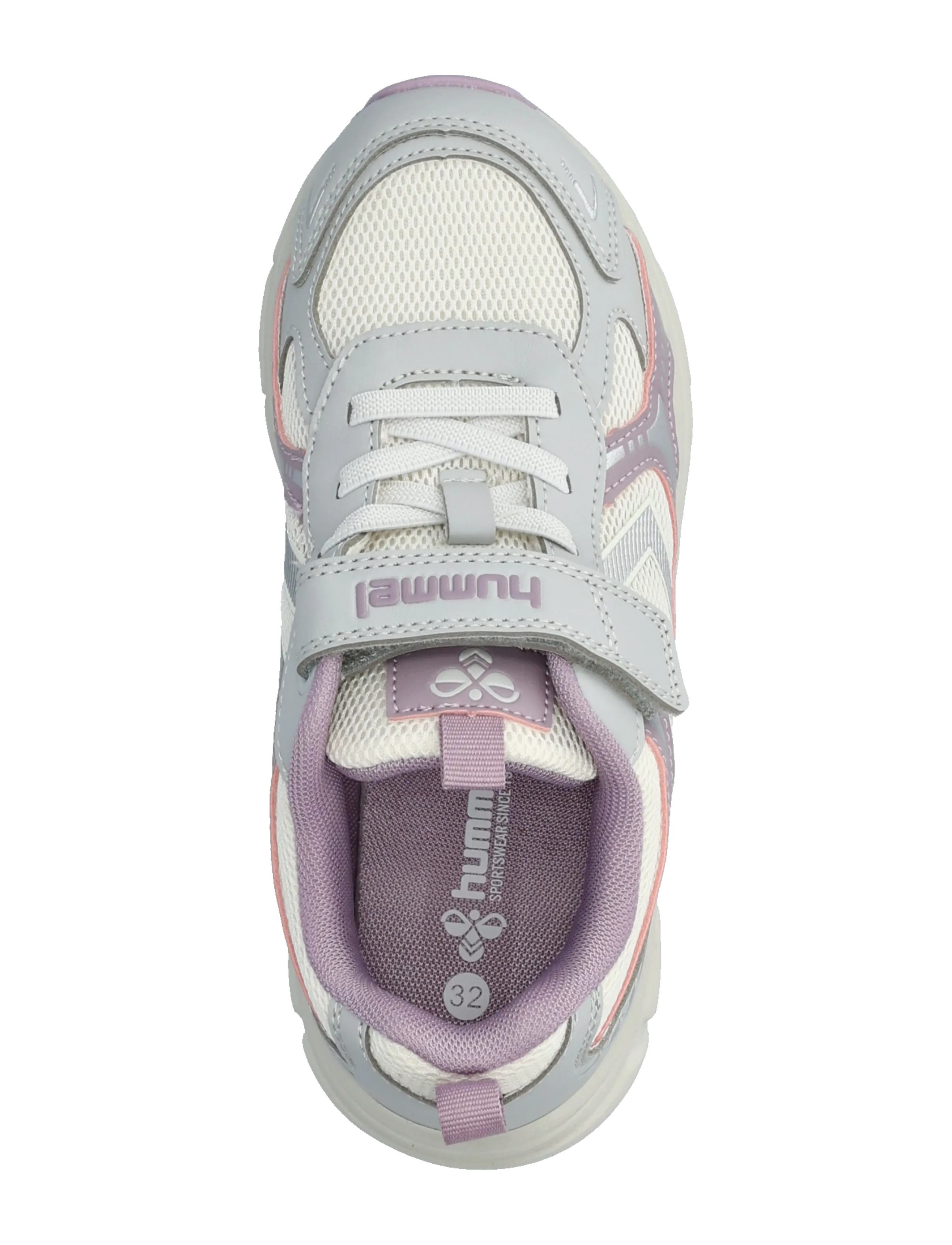 Hummel - EFFORT ONE VC JR - baskets basses - marshmallow/silver - 3