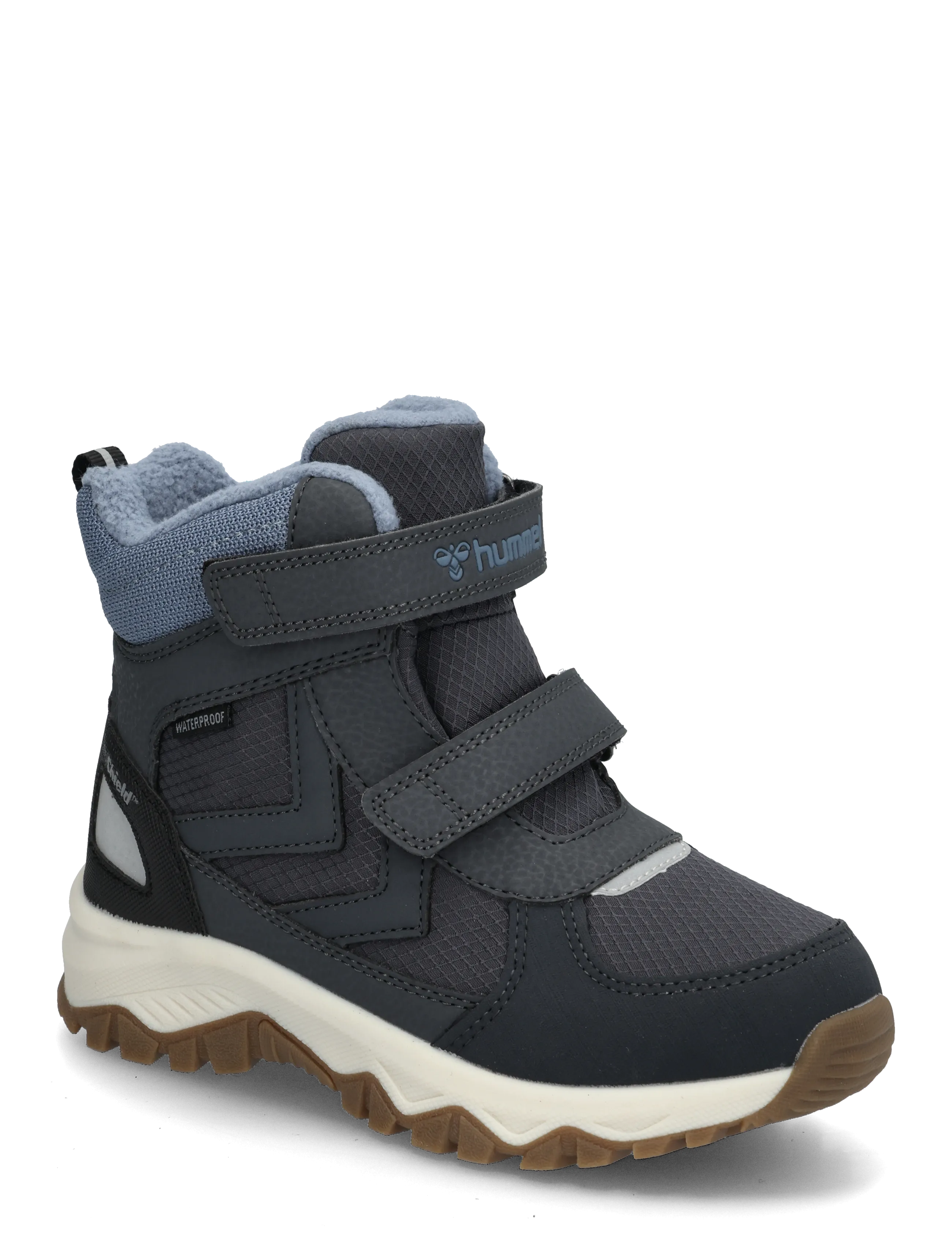 Hummel STORM TEX BOOT JR - Vis alt - EBONY / grey