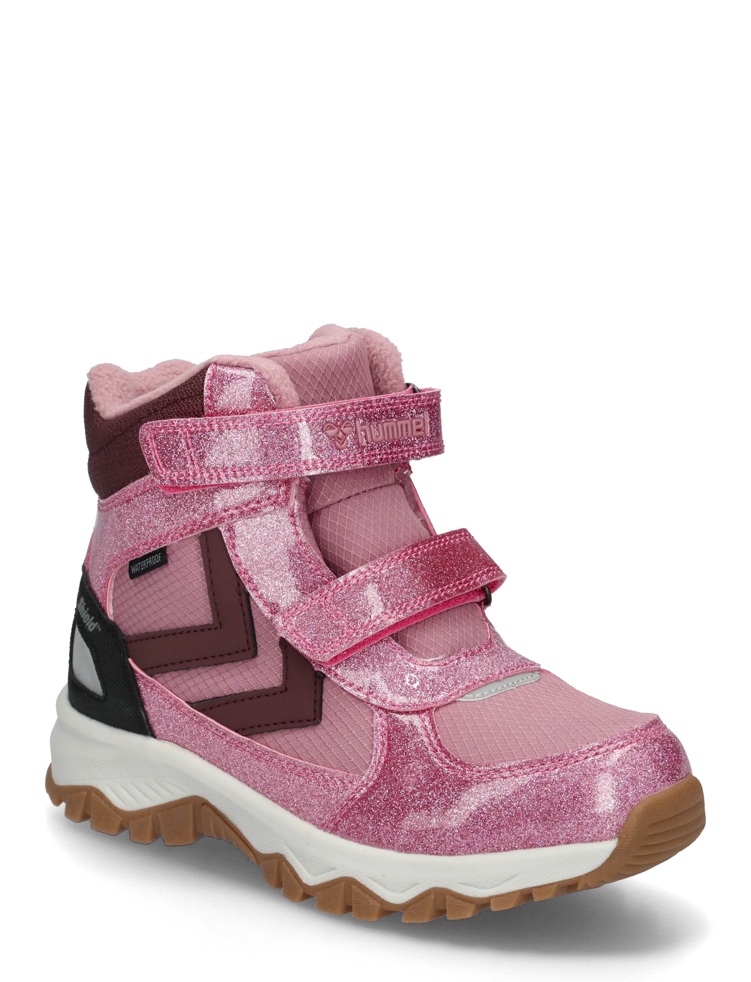 Hummel STORM TEX BOOT JR - Sport shoes - LILAS / pink/rose