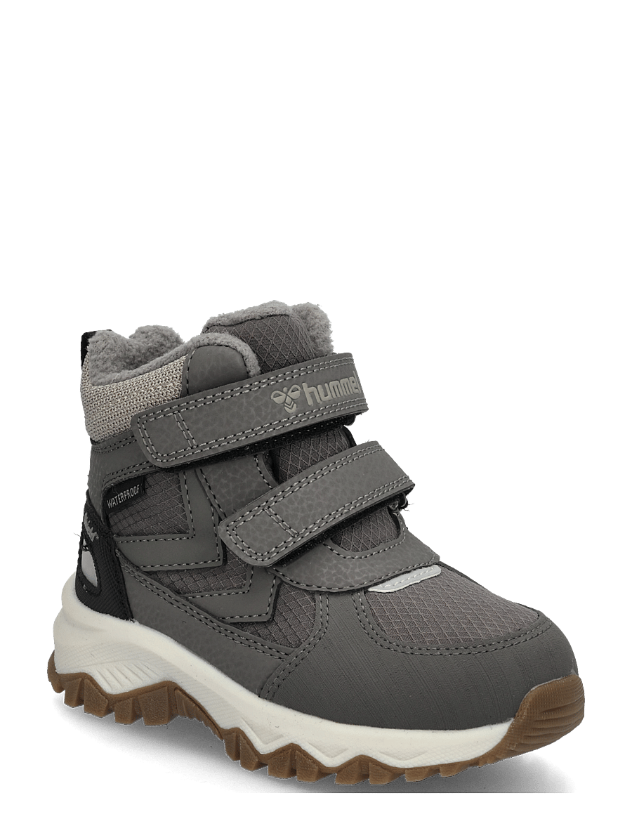 Hummel - STORM TEX BOOT INFANT - sko - dark gull gray - 0