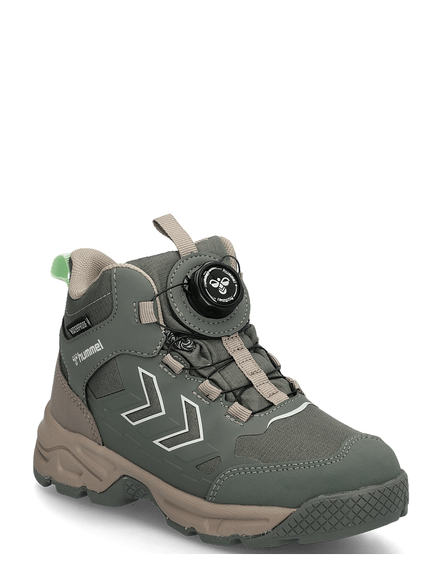 Hummel - CLIFF EASY TEX BOOT JR - schuhe - castor gray - 0
