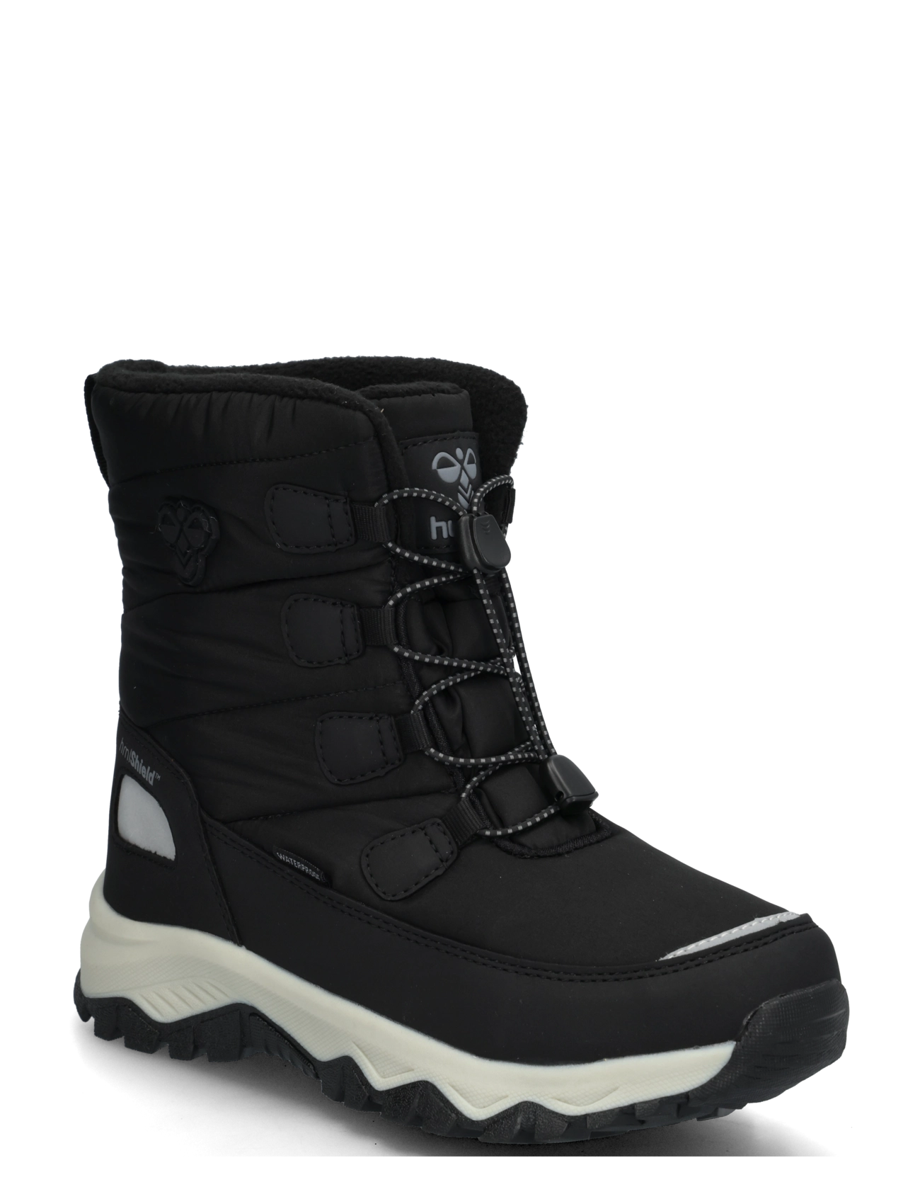 Hummel BROOK HIGH TEX BOOT JR - Teens 35-44 - BLACK / black