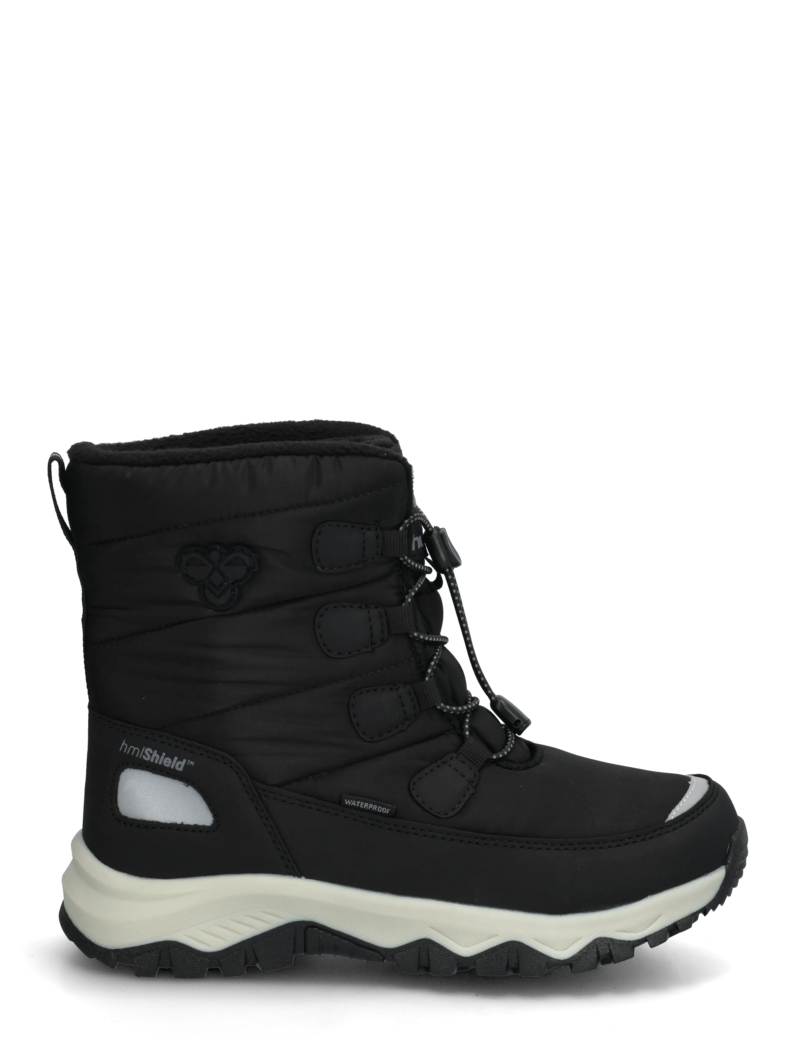Hummel - BROOK HIGH TEX BOOT JR - høstkupp - black - 2