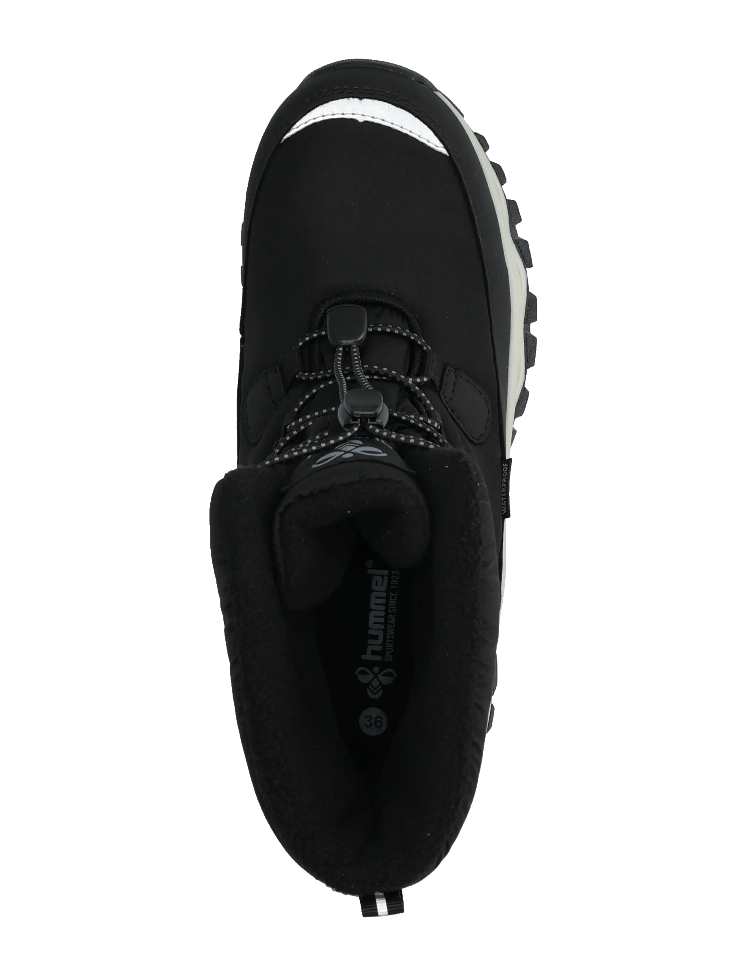 Hummel - BROOK HIGH TEX BOOT JR - høstkupp - black - 3