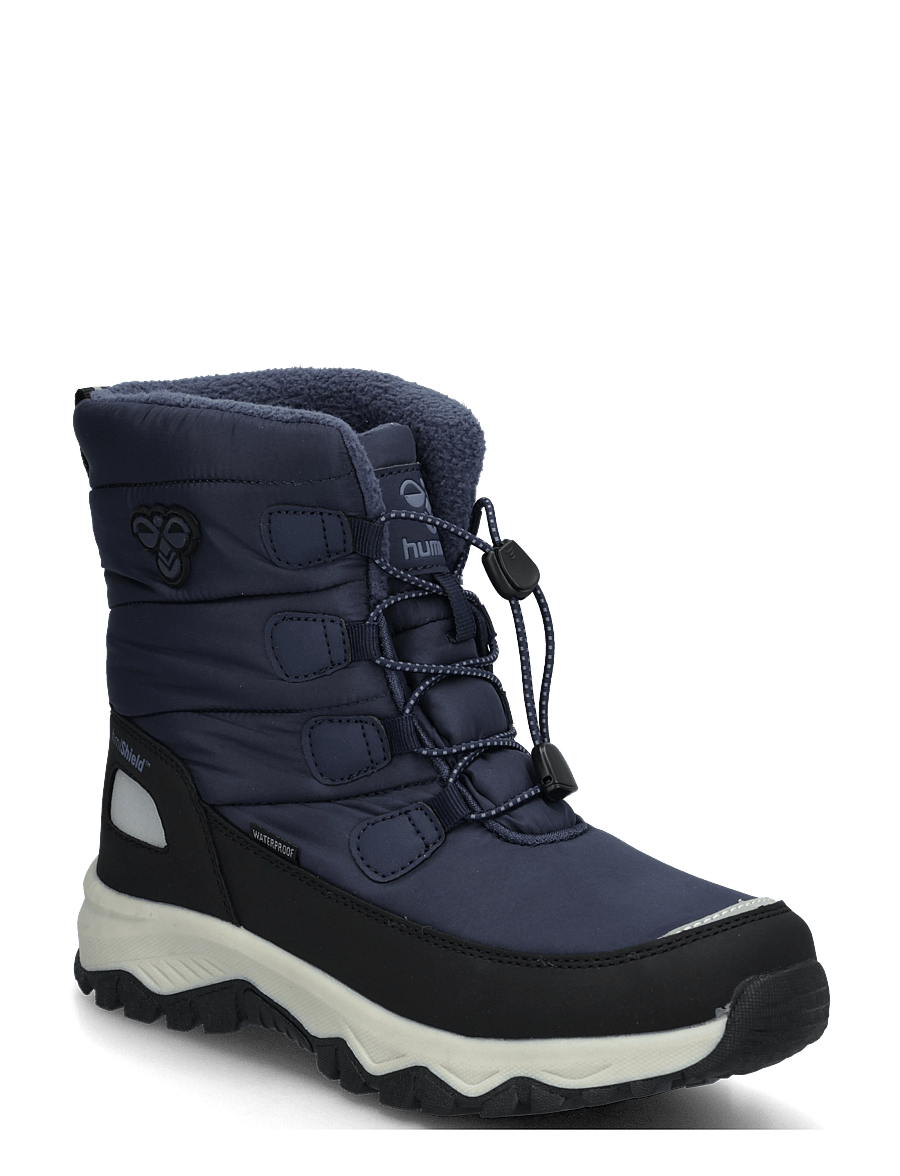Hummel - BROOK HIGH TEX BOOT JR - schuhe - black iris - 0