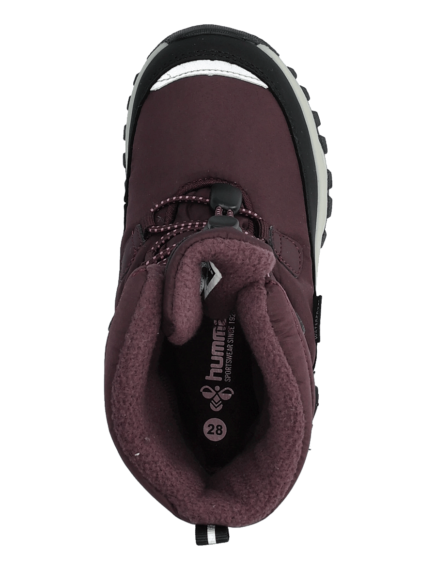 Hummel - BROOK HIGH TEX BOOT JR - schuhe - winetasting - 3