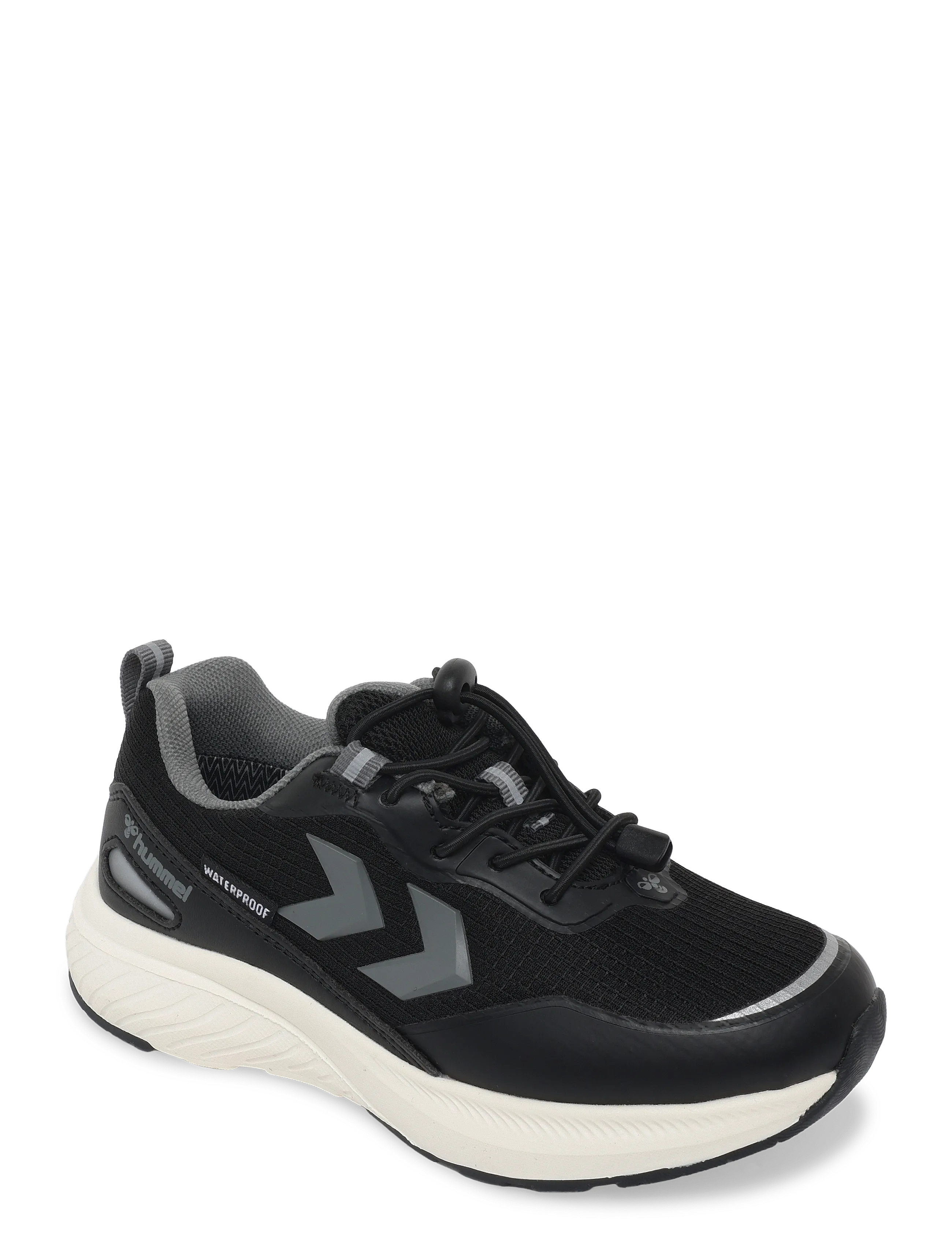 Hummel CREEK LOW TEX JR - Lave sneakers - BLACK / black