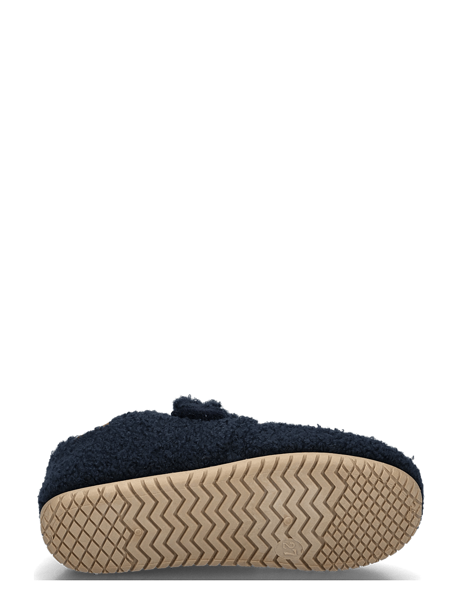 Hummel - TEDDY SLIPPER INFANT - baby-schuhe - black iris - 4
