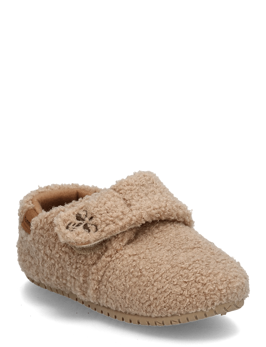 Hummel - TEDDY SLIPPER INFANT - baby-schuhe - cornstalk - 0