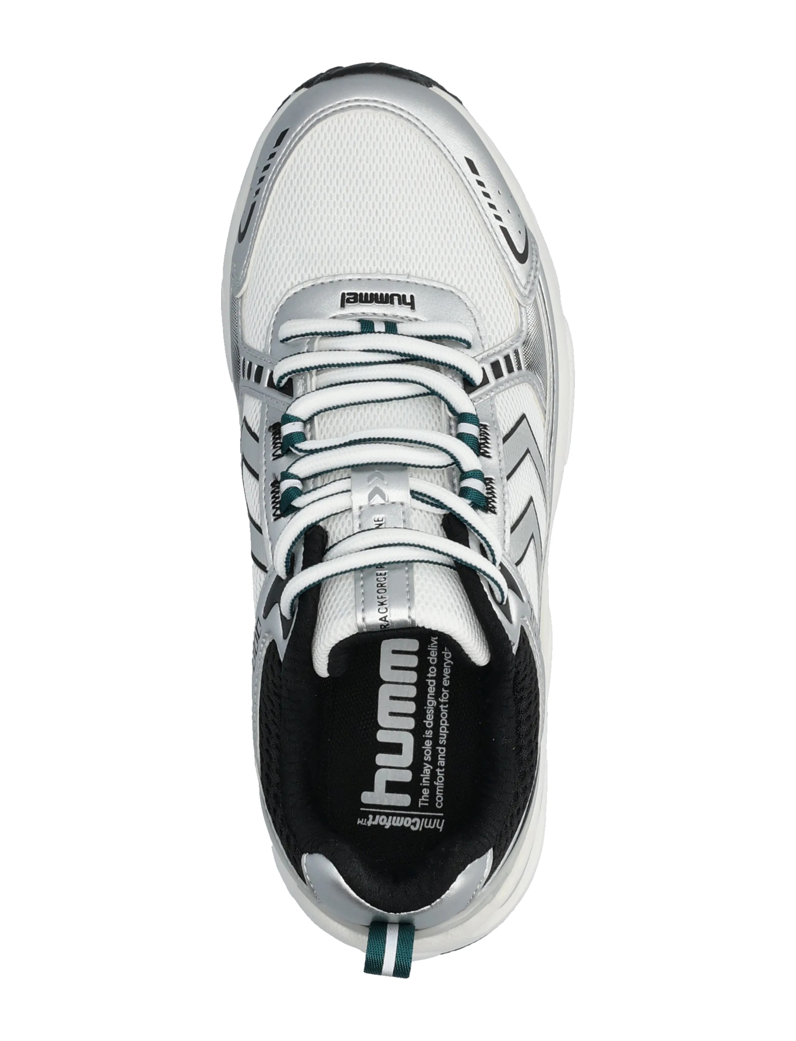 Hummel - HML TRACKFORCE ONE - låga sneakers - white/black/green - 3