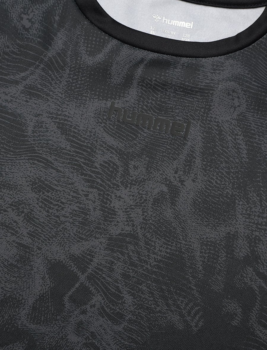 Hummel - hmlBLAZE CLUB 26 GRAPHIC SET KIDS - matchende sæt - black/asphalt - 4