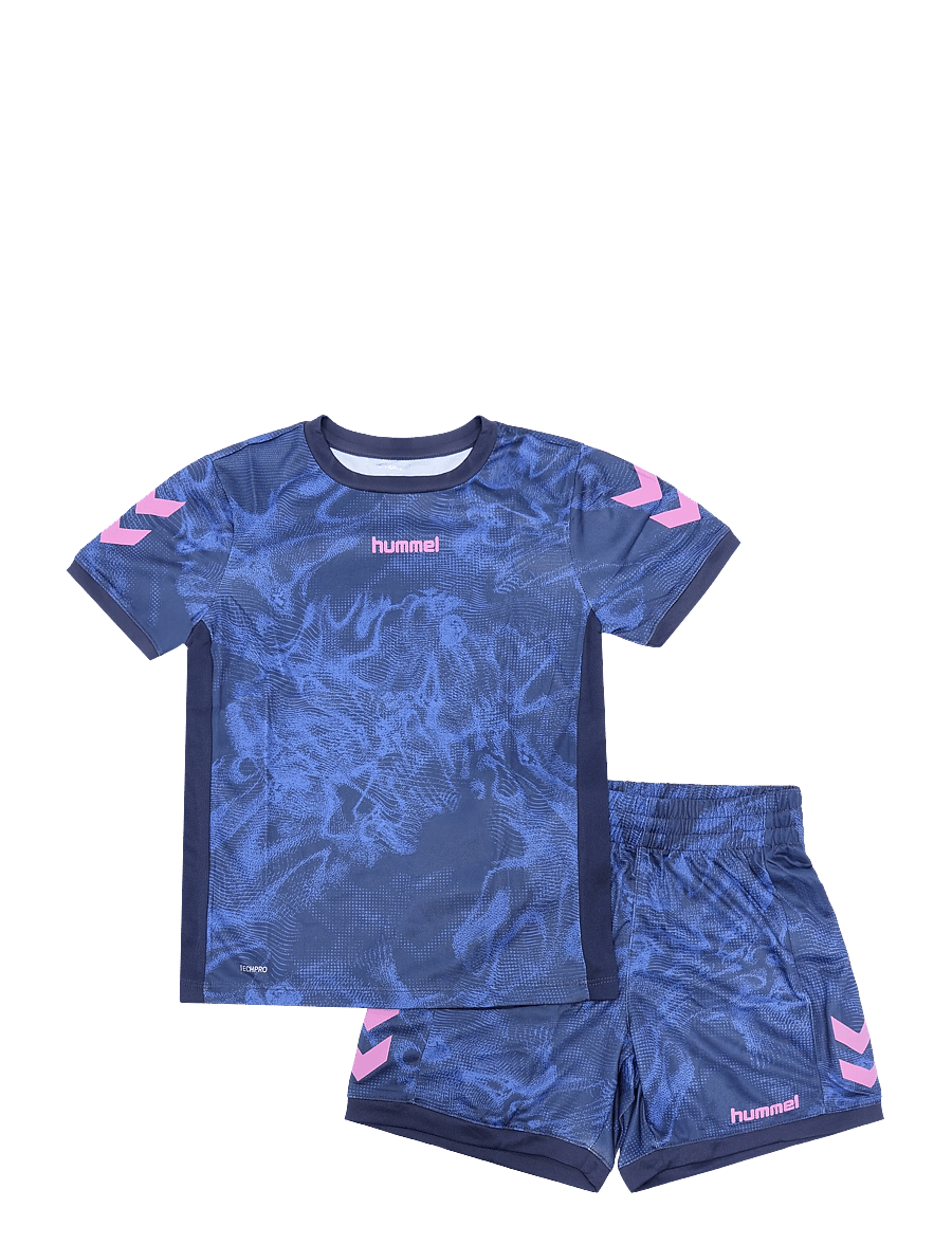 Hummel - hmlBLAZE CLUB 26 GRAPHIC SET KIDS - 2-teilige sets - marine/dazzling blue - 0