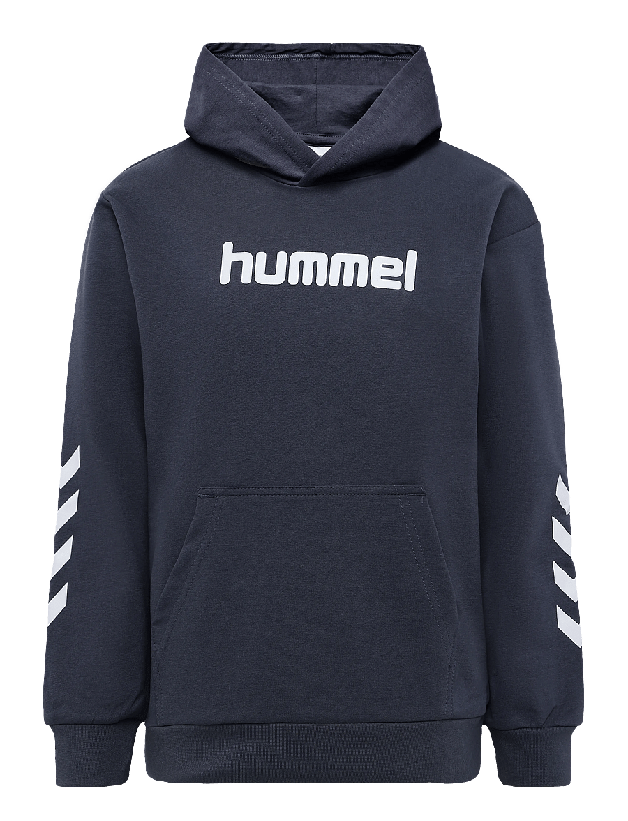 Hummel - hmlJR REG LOGO HOODIE - kapuzenpullover - ombre blue - 0
