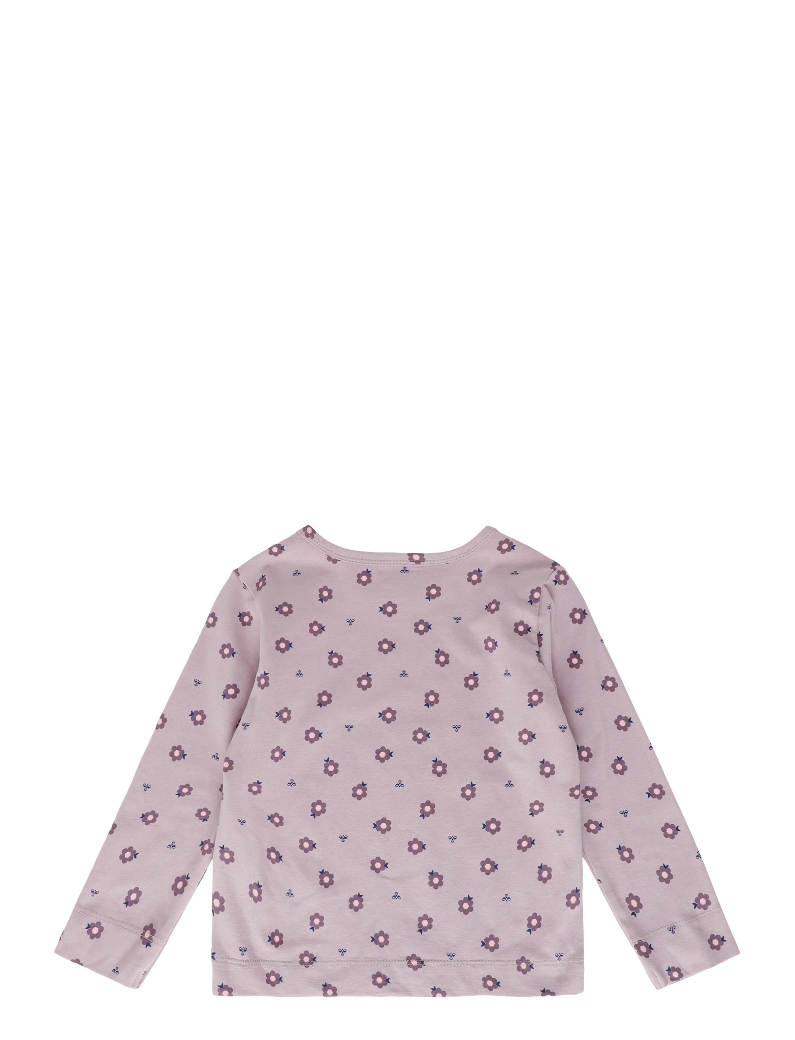 Hummel - hmlMINI AOP T-SHIRT L/S - langärmelig - sea fog - 1