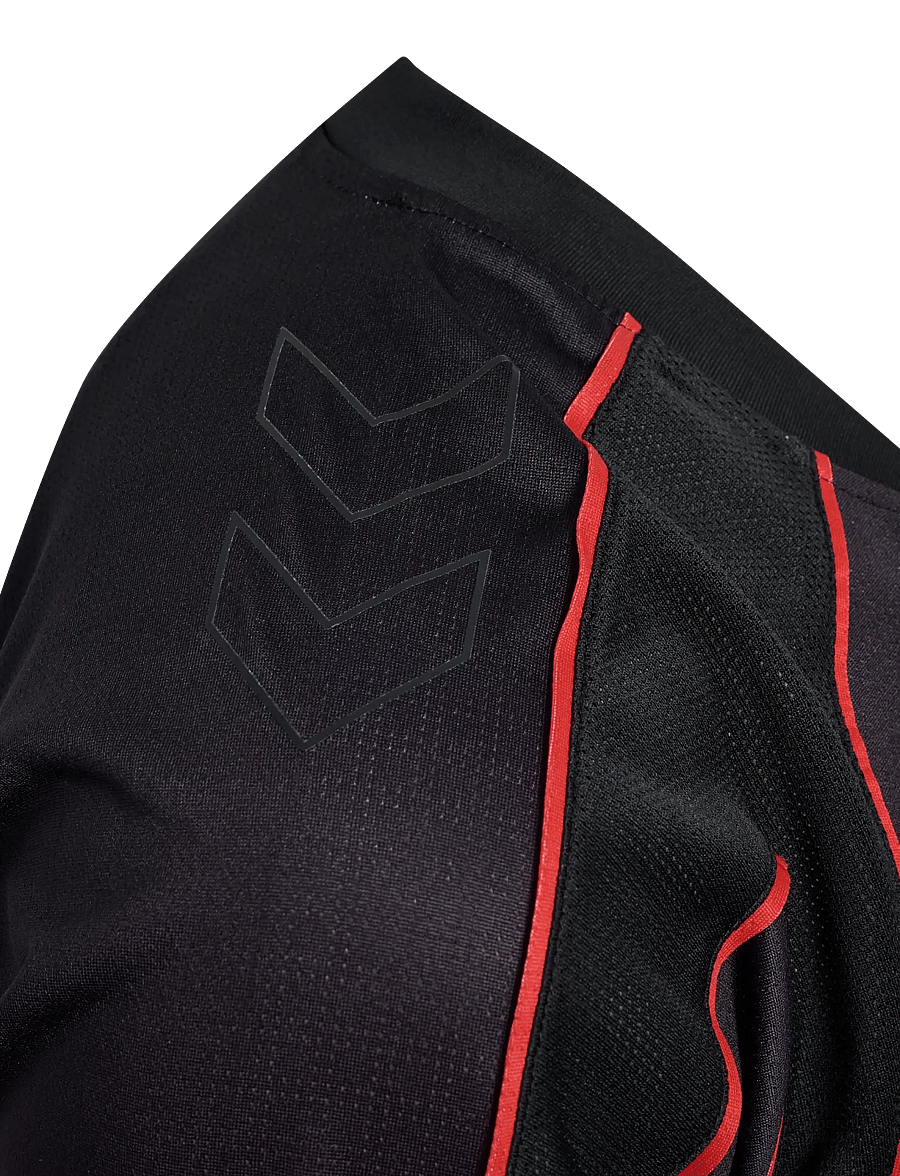 Hummel - DBU-ALIS 26 JERSEY L/S - fotbollströjor - black/red - 5