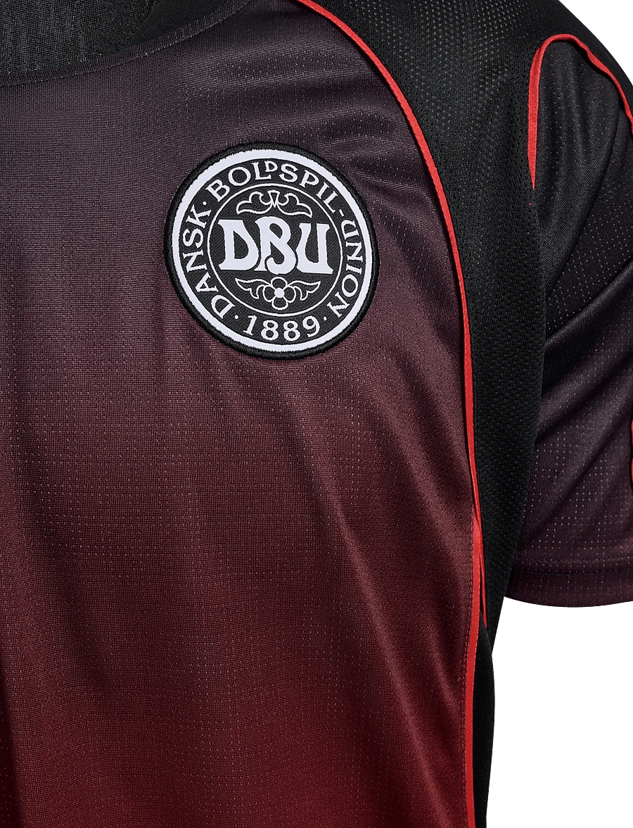 Hummel - DBU-ALIS 26 JERSEY S/S - fotbollströjor - black/red - 4