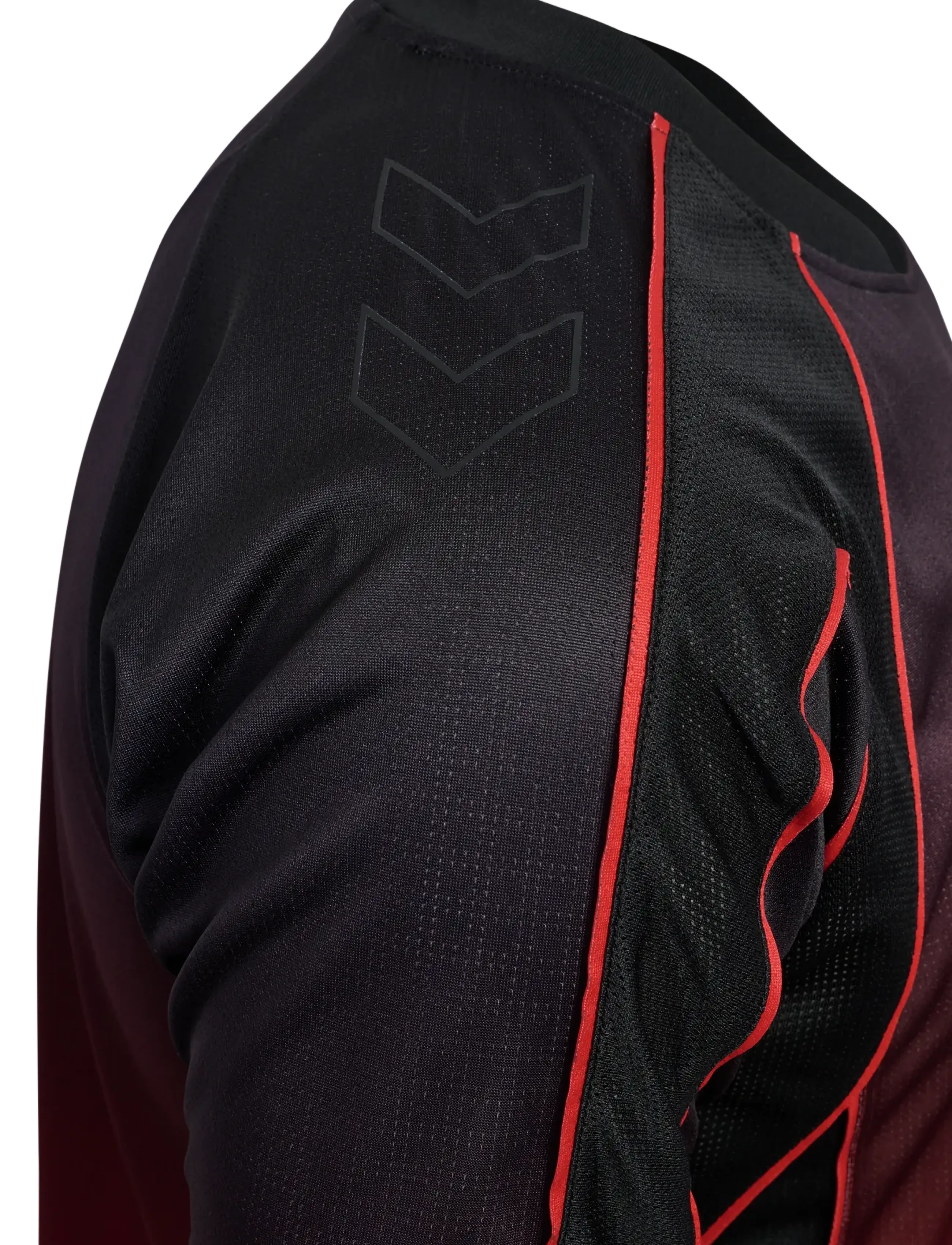 Hummel - DBU-ALIS 26 JERSEY S/S - fotbollströjor - black/red - 5