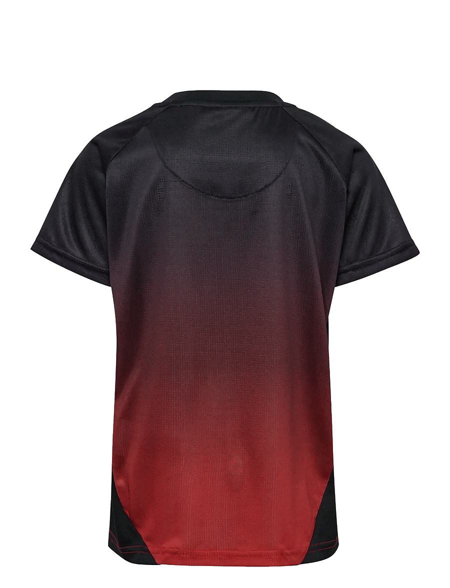 Hummel - DBU-ALIS 26 JERSEY S/S KIDS - black/red - 1