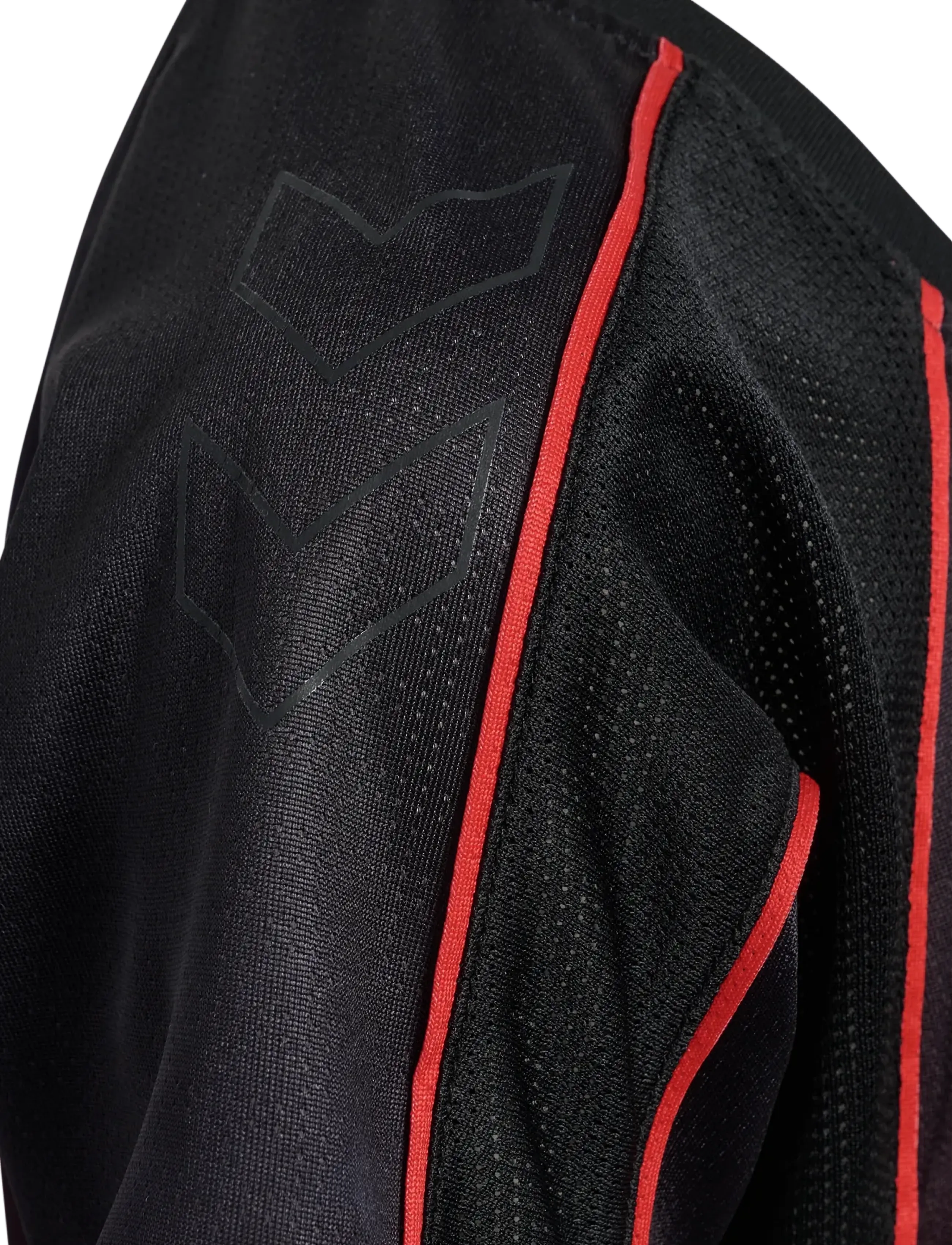 Hummel - DBU-ALIS 26 JERSEY S/S KIDS - black/red - 5